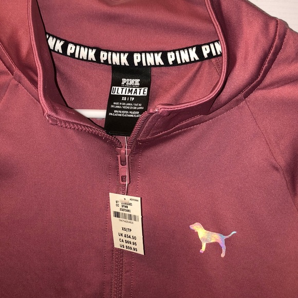 vs pink ultimate zip NWT - Picture 2 of 3